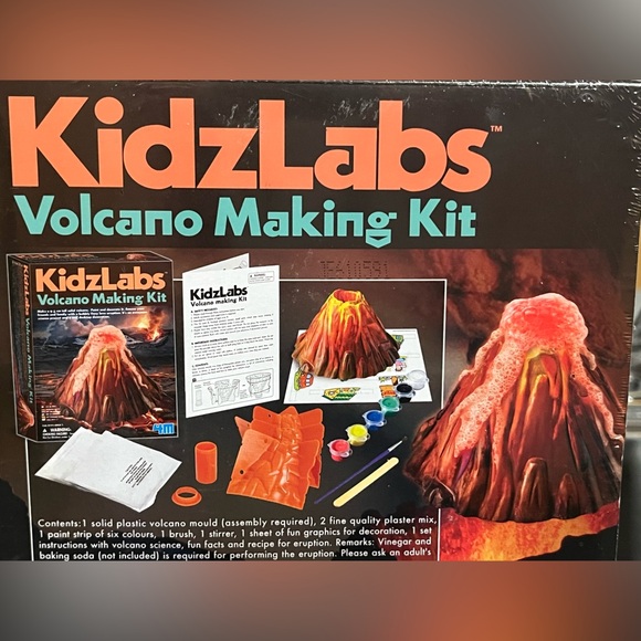 KIDS SCIENCE—VOLCANO MAKING KIT—8 YEARS+ BRAND NEW—GIFTS FOR EVERYONE - Picture 12 of 12